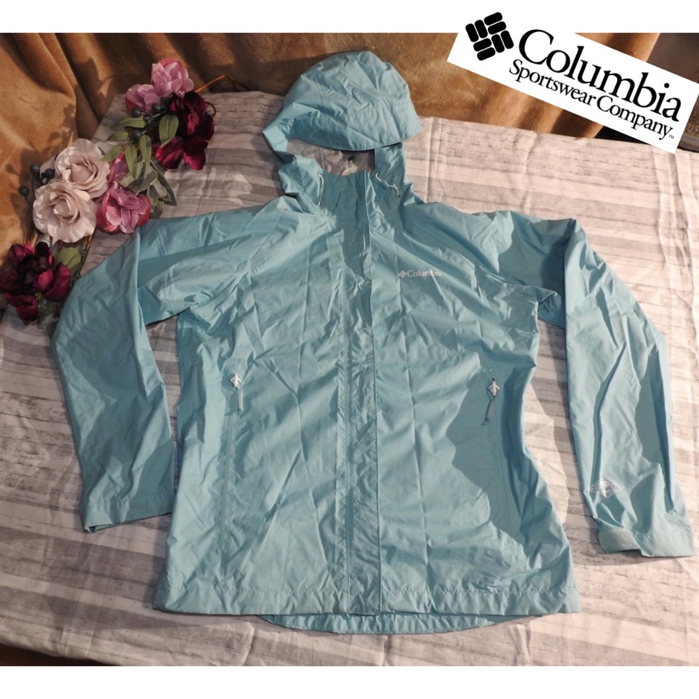 2/$20 Columbia • Raincoat • Sz Small • Blue